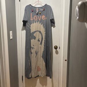 MAGNOLIA PEARL massabielle t shirt love ozzy dress